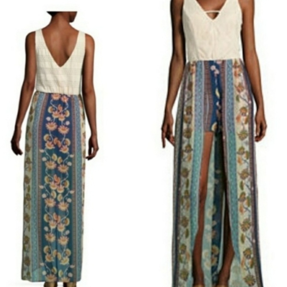 Maxi Overlay Romper - Picture 4 of 6